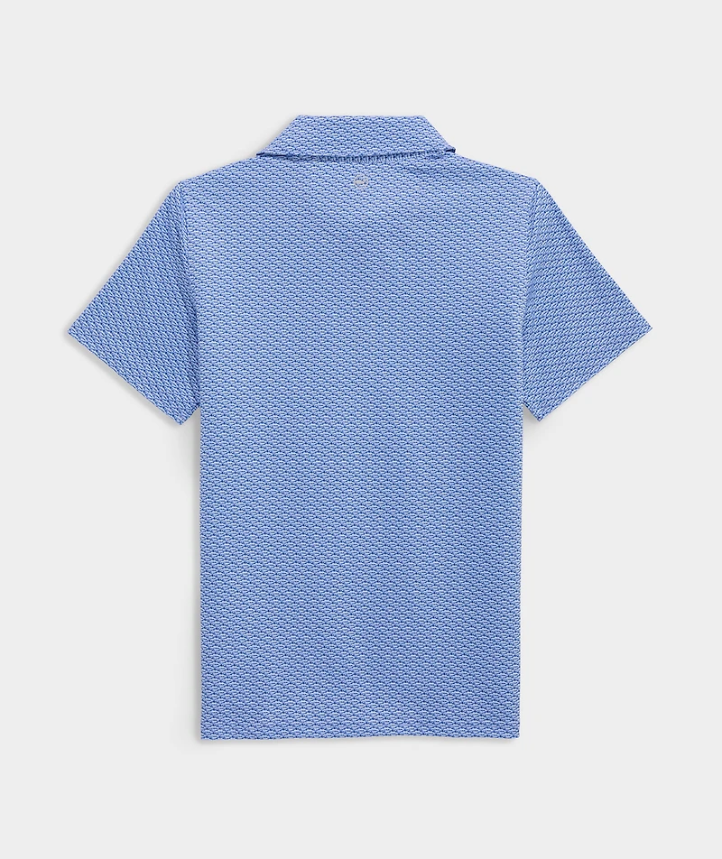 Boys' Printed Sankaty Performance Polo