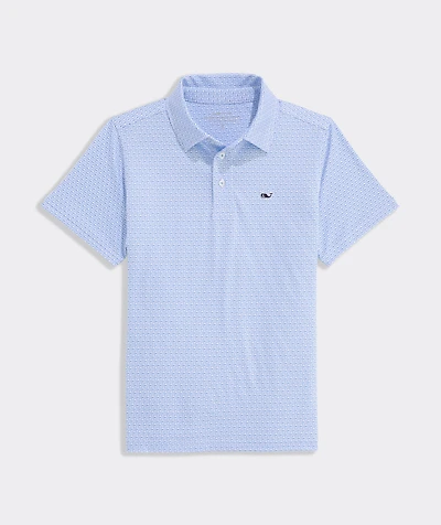 Boys' Printed Sankaty Performance Polo