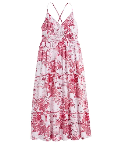 OUTLET Women's Vineyard Toile Midi Dress