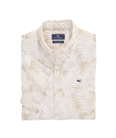 OUTLET Seersucker Palm Shirt