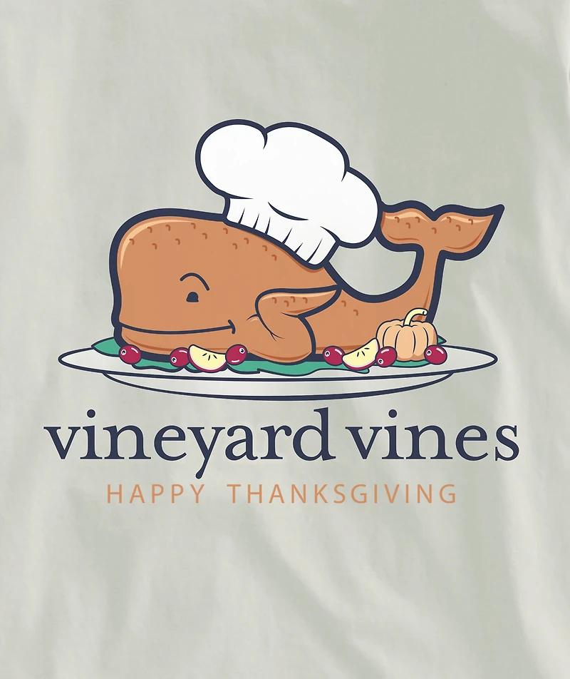 OUTLET Turkey Hat Whale Long-Sleeve Pocket Tee
