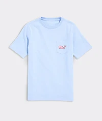 OUTLET Boys' Multi USA Sticker Short-Sleeve Pocket Tee