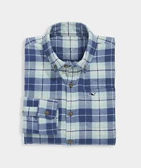 Boys' Muskeget Plaid Vineyard Flannel Shirt