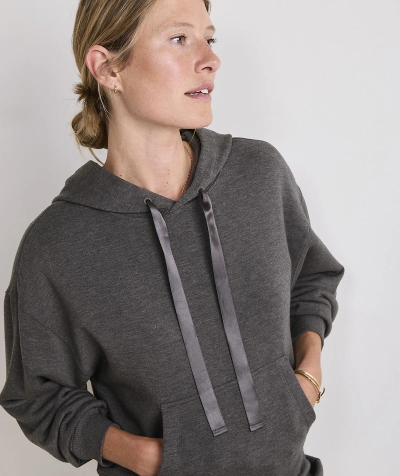 Dreamcloth® Hoodie With Satin Drawcords
