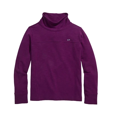 OUTLET Slub Funnel Neck