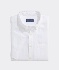 Surfside Solid Linen Short-Sleeve Shirt