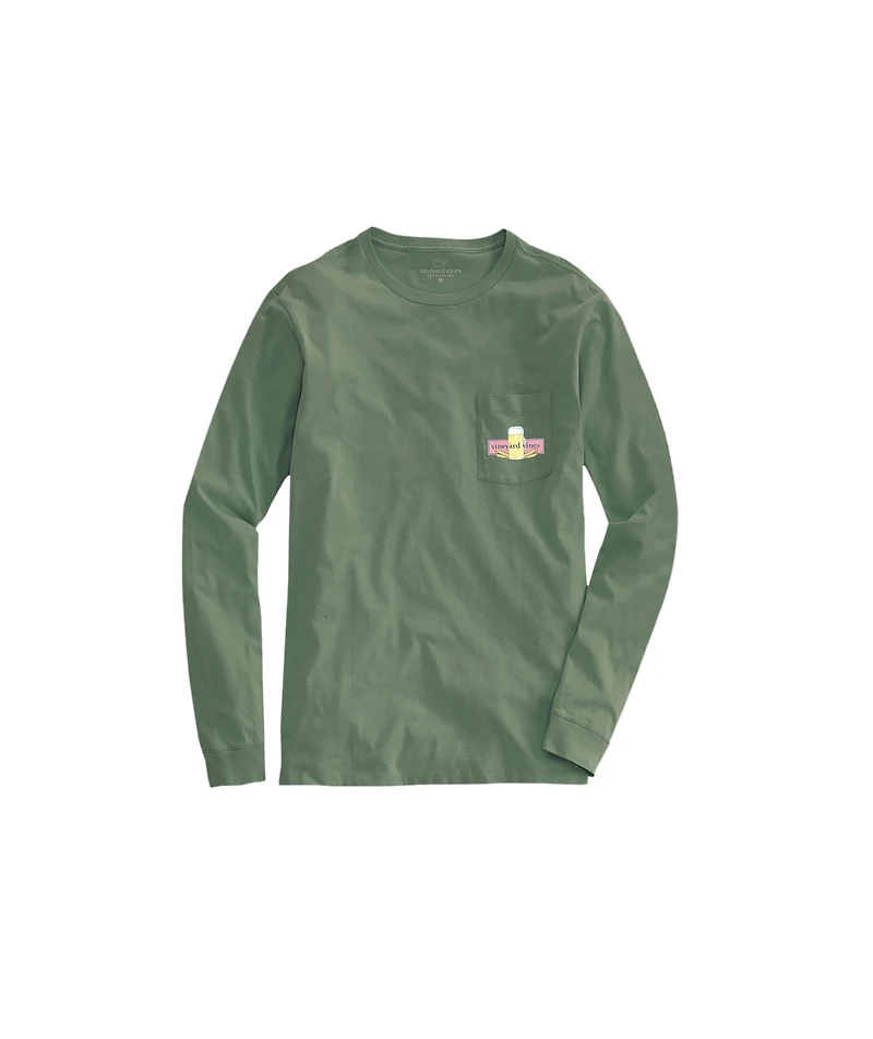 OUTLET Oktoberfest Logo Box Long-Sleeve Pocket Tee