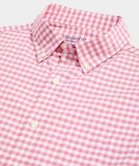 Skysail Gingham Performance Cotton Shirt