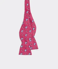 Crab Silk Bow Tie