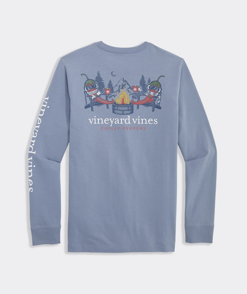 Boys' Chilly Peppers Long-Sleeve Pocket Tee