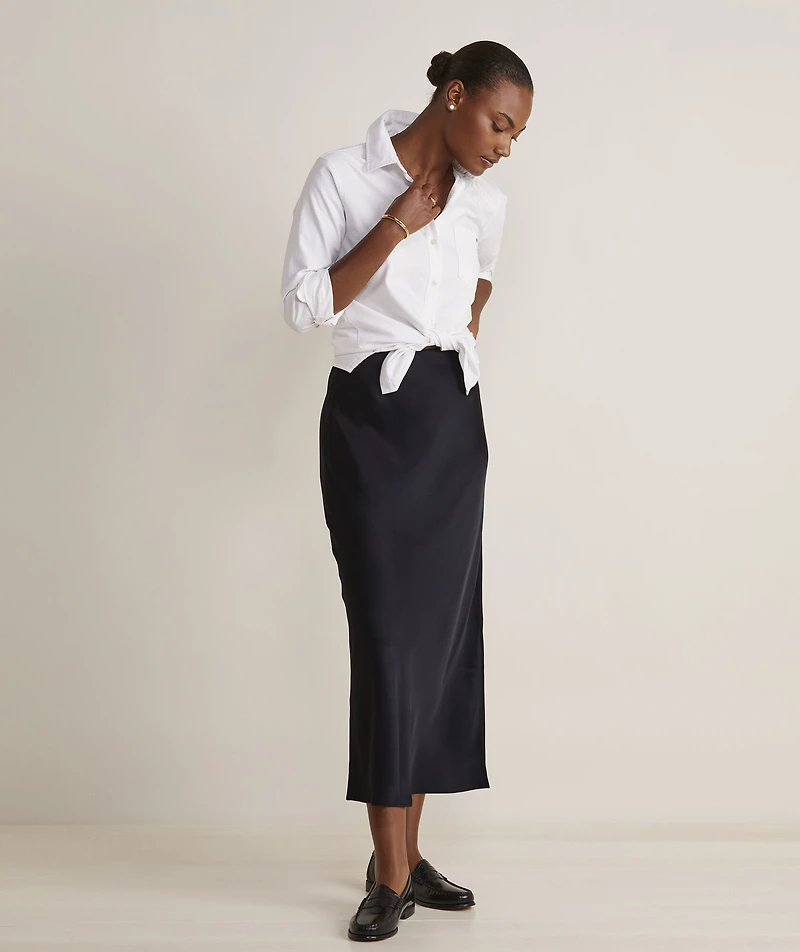 Silky Slip Skirt
