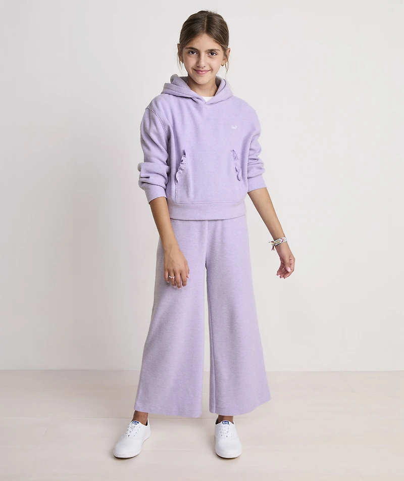 Girls' Waffle Hoodie