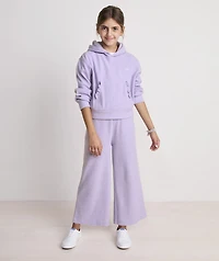 Girls' Waffle Hoodie