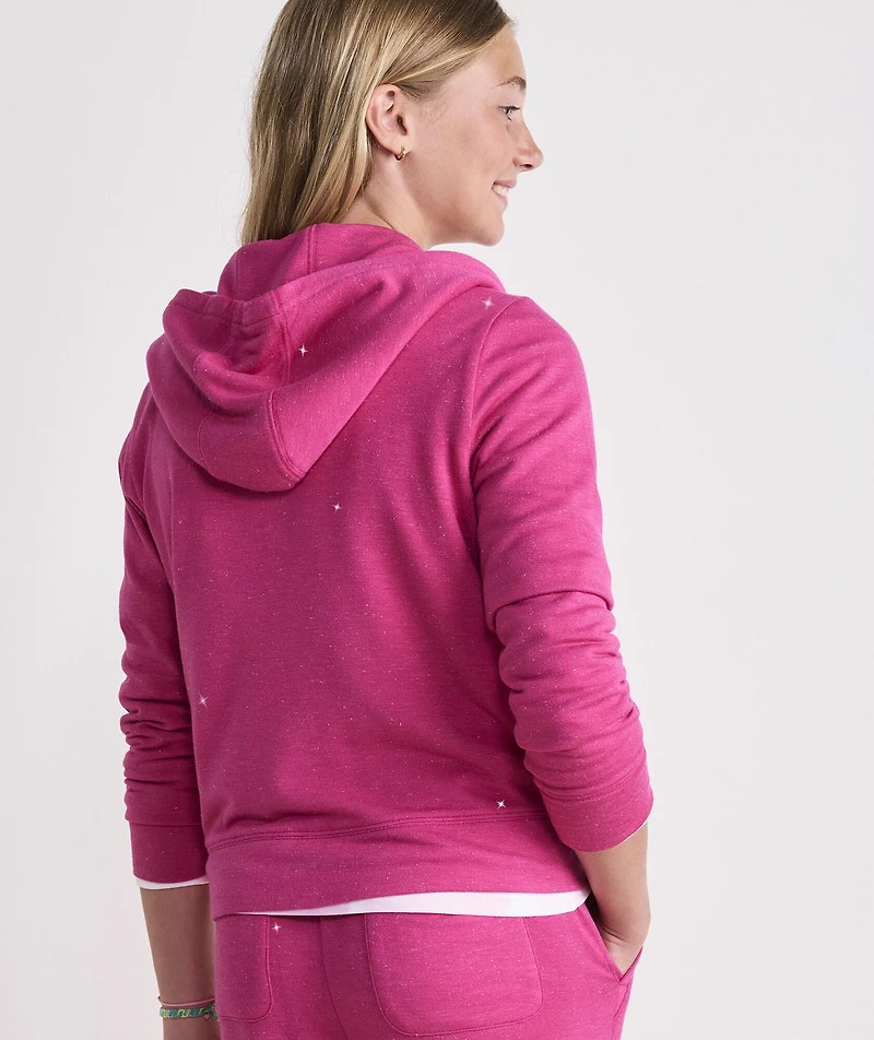 Girls' Shimmer Dreamcloth® Full-Zip Hoodie