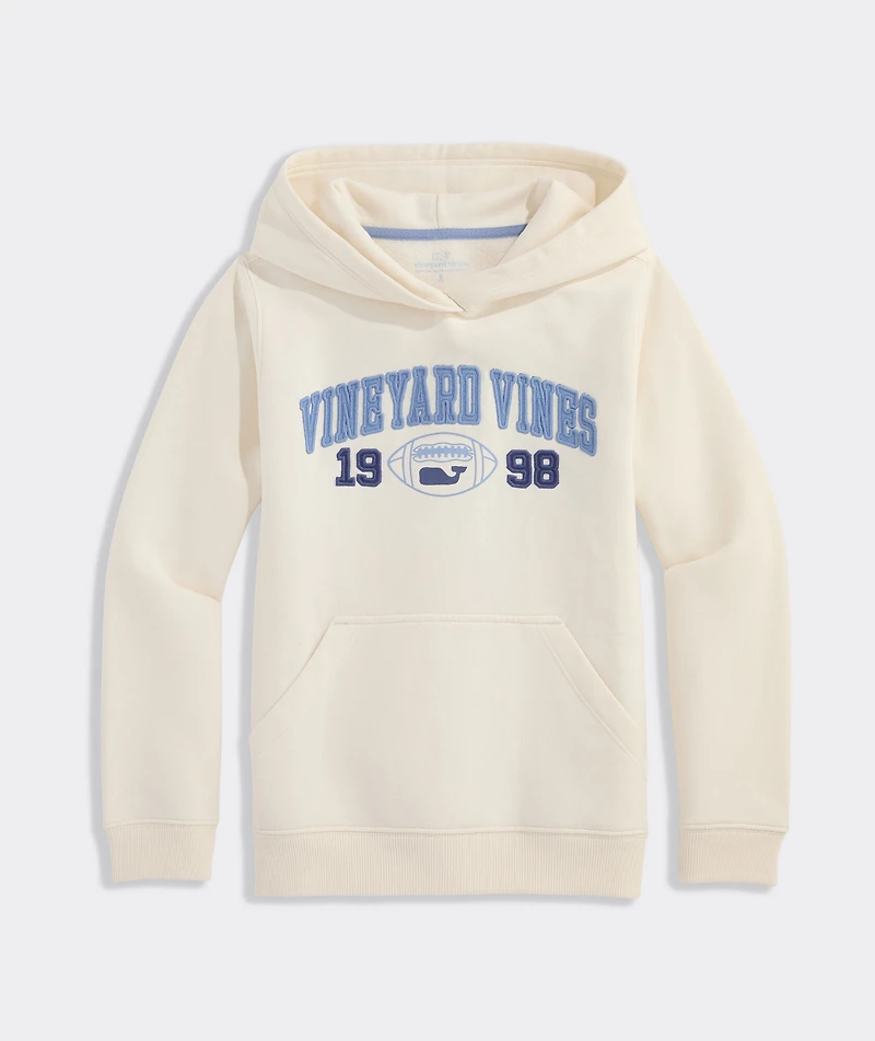 OUTLET Kids' VV Football Brushed Terry Hoodie