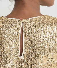 Girls' Dakota Sequin Swing Dress