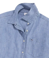 OUTLET Chambray Weekend Button Down