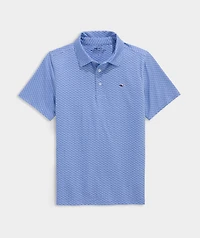 Boys' Printed Sankaty Performance Polo