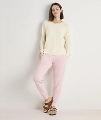 Seaspun Cashmere Colorblock Crewneck Sweater