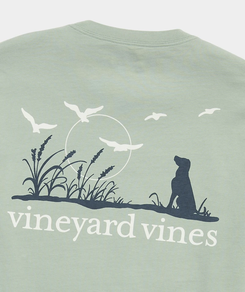 Marsh Dog Long-Sleeve Pocket Tee