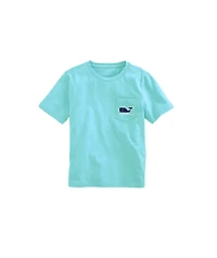 OUTLET Girls' Multi Whale Short-Sleeve Pocket Tee