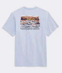 Dockside Autumn Wakes Short-Sleeve Pocket Tee