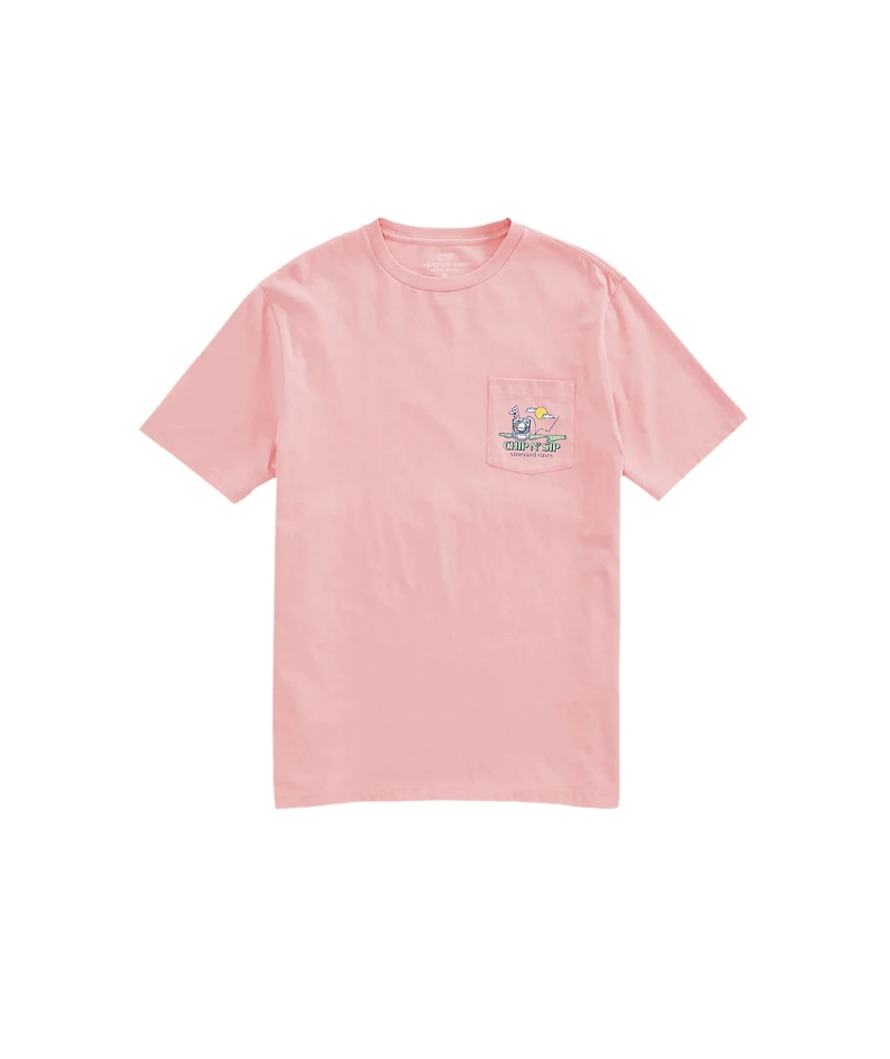 OUTLET Golf Chip 'n Sip Short-Sleeve Pocket Tee