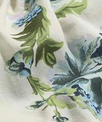 Floral Ruffle Popover