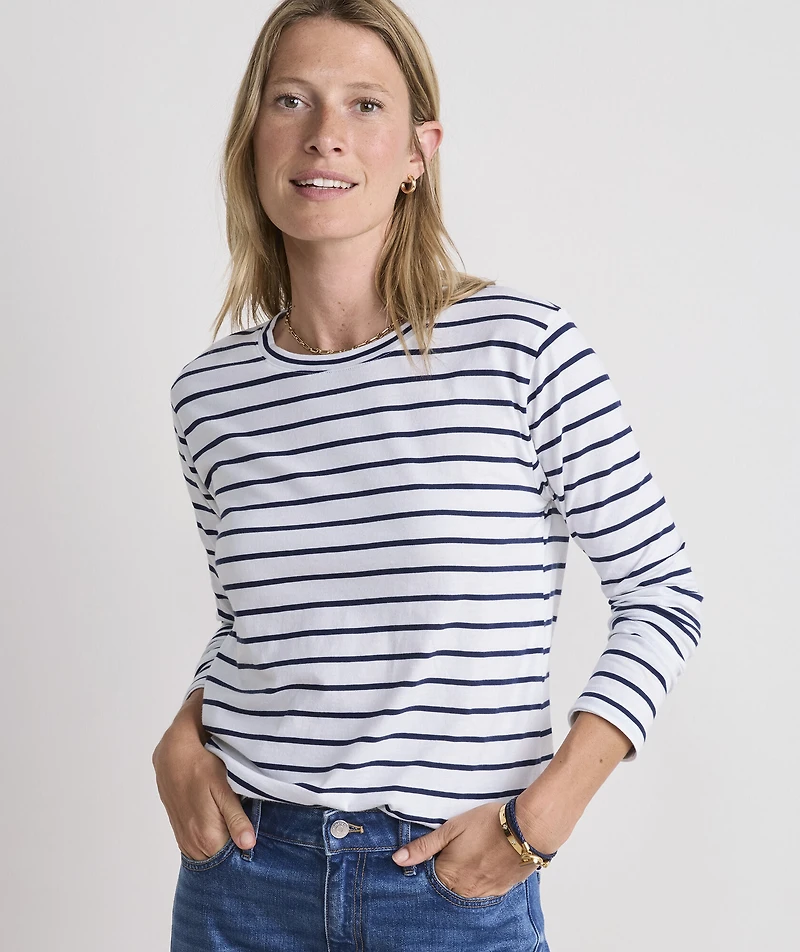 Supima® Cotton Long-Sleeve Tee