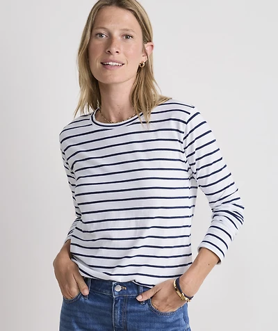 Supima® Cotton Long-Sleeve Tee