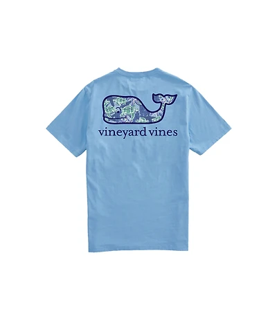 OUTLET Turtles & Starfish Whale Short-Sleeve Pocket Tee
