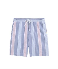 OUTLET 7 Inch Pull-On Seersucker Shorts
