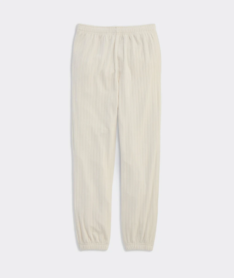Girls' Velour Joggers