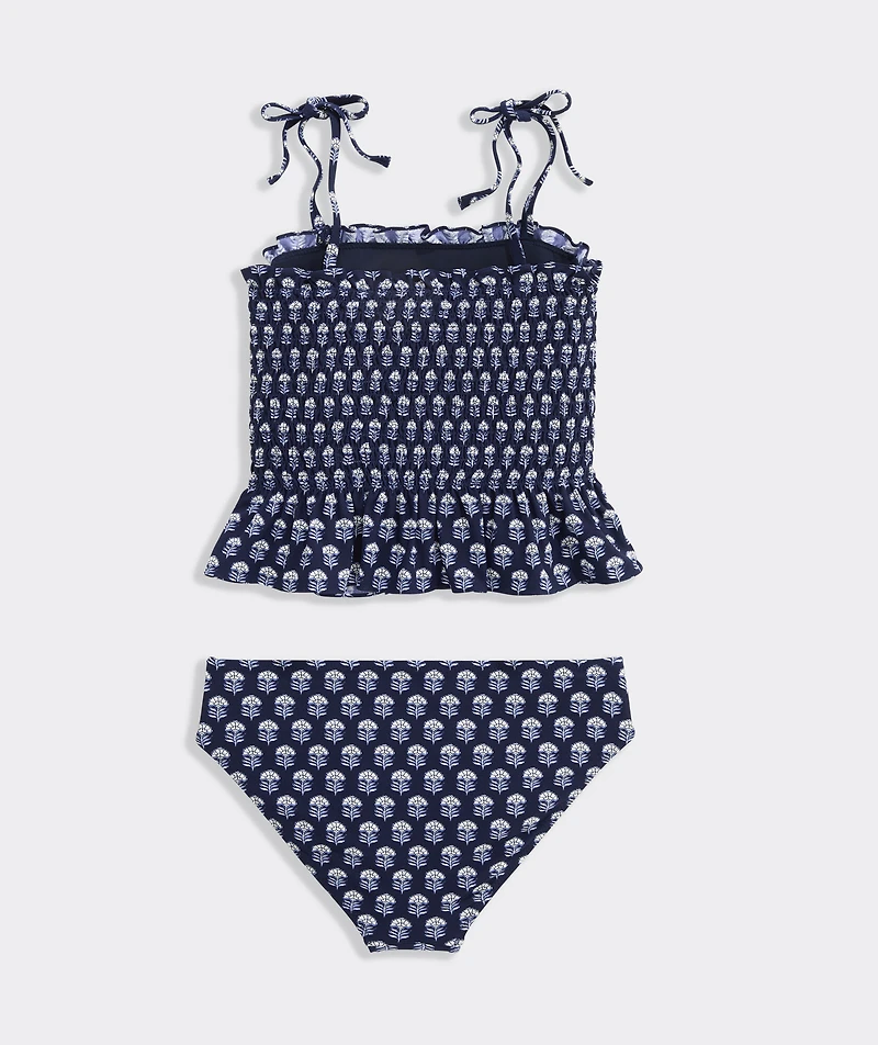 Girls' Smocked Tankini