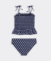 Girls' Smocked Tankini