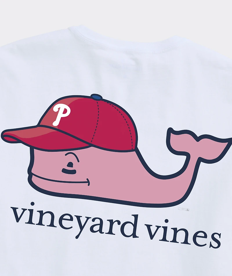 Philadelphia Phillies Whale Short-Sleeve Pocket Tee