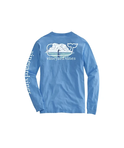 OUTLET Casting Whale Long-Sleeve Pocket Tee
