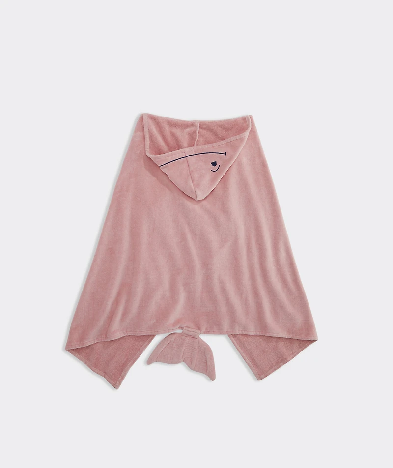 Kids' Hooded Whale Towel