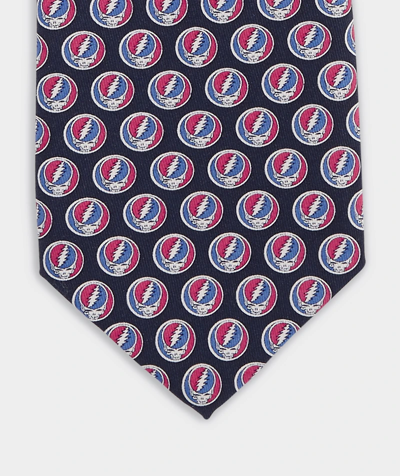 Grateful Dead x vineyard vines Stealie Silk Tie