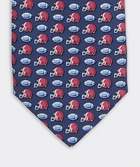 Boys' Tossed Football & Helmet Silk Tie