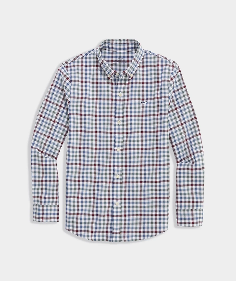 Boys' Monomoy Tattersall Oxford Shirt