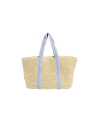 Medium Straw Tote