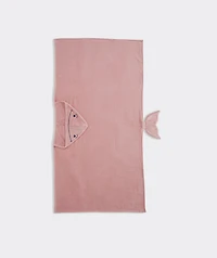 Kids' Hooded Whale Towel
