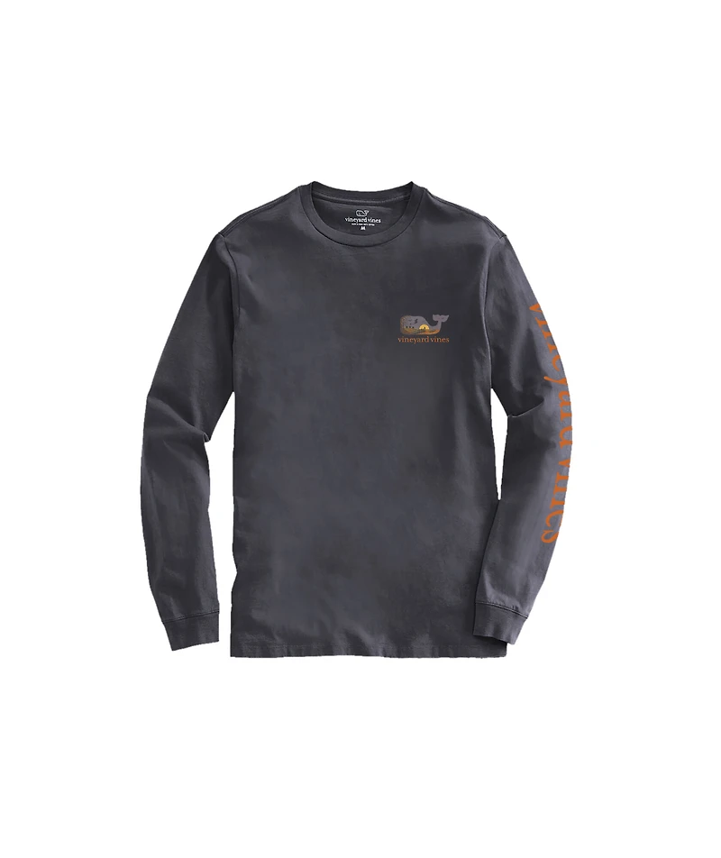 OUTLET Halloween Scenic Whale Long-Sleeve Tee