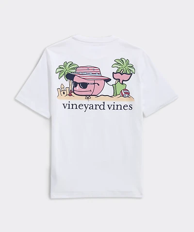 Boys' Sandcastle Whale Short-Sleeve Pocket Tee