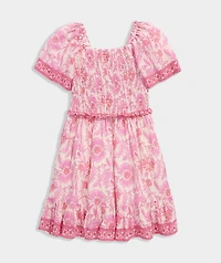 Girls' Lena Smocked Dress