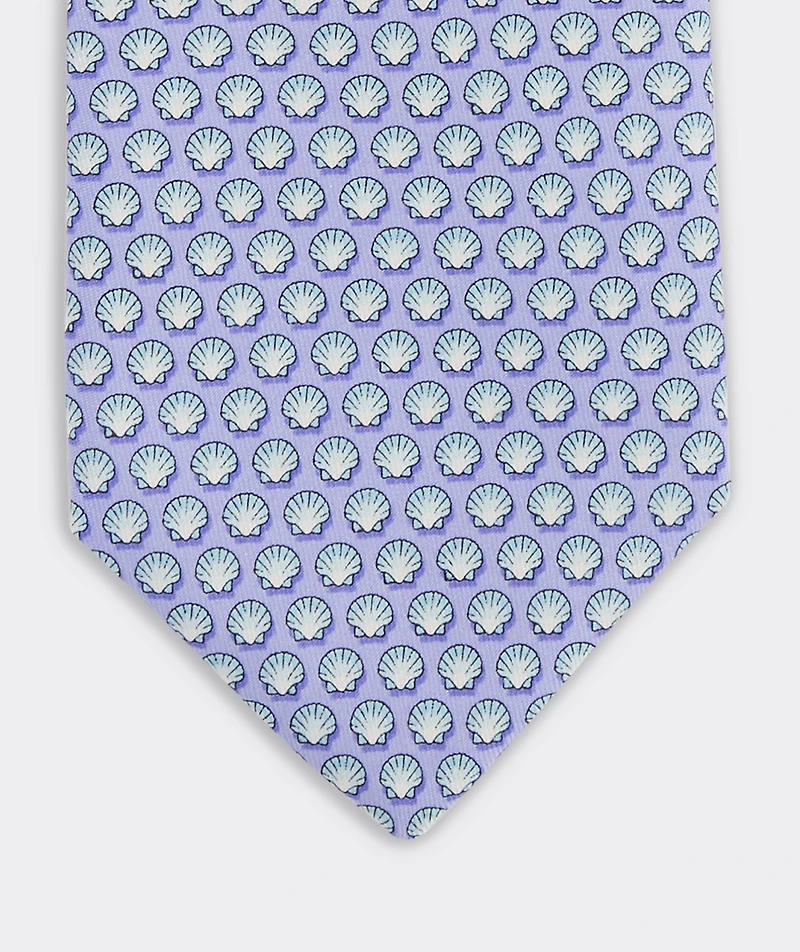 Sea Scallop Silk Tie