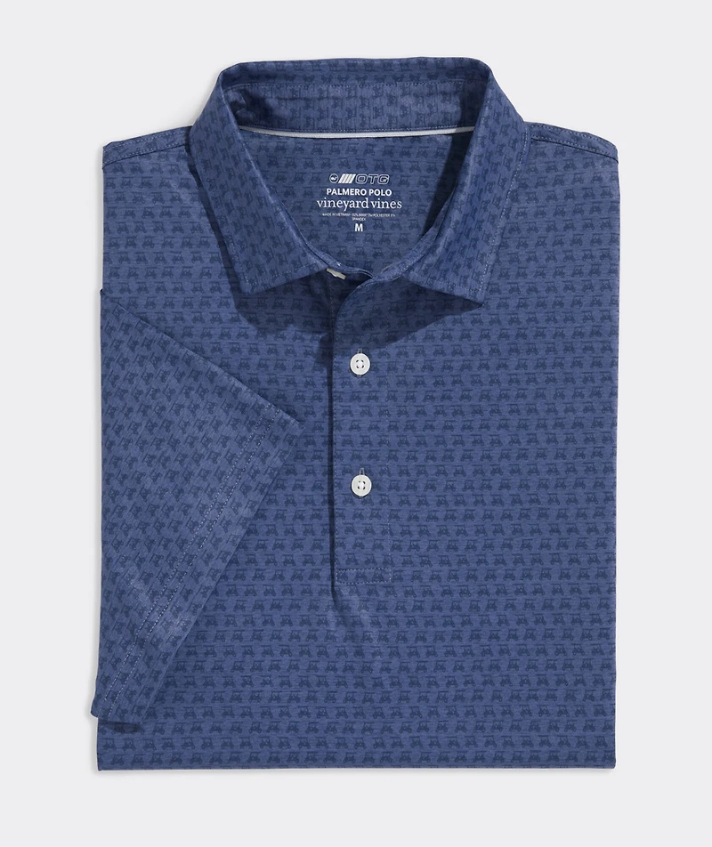 Printed Palmero Performance Polo