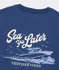 Sea Ya Later Short-Sleeve Pocket Tee