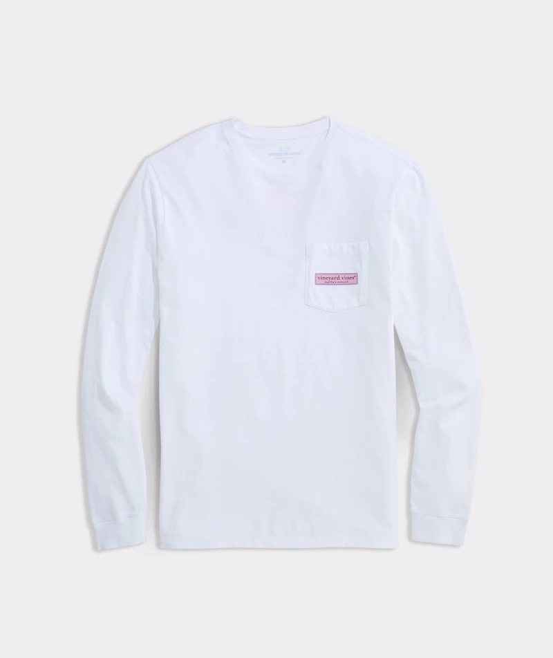 OUTLET Classic Logo Box Long-Sleeve Pocket Tee